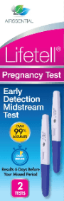 Lifetell Early Detection Pregnancy Test - Double Test - Airssential Health Care