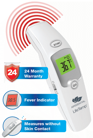 LifeTemp Non Contact Thermometer - Airssential Health Care