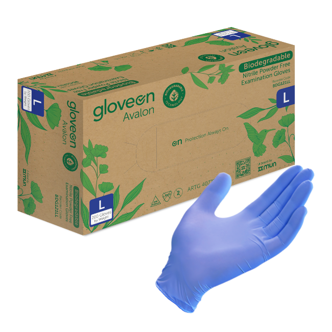 Gloveon Celeste Avalon Nitrile Powder Free Gloves, 200 pcs