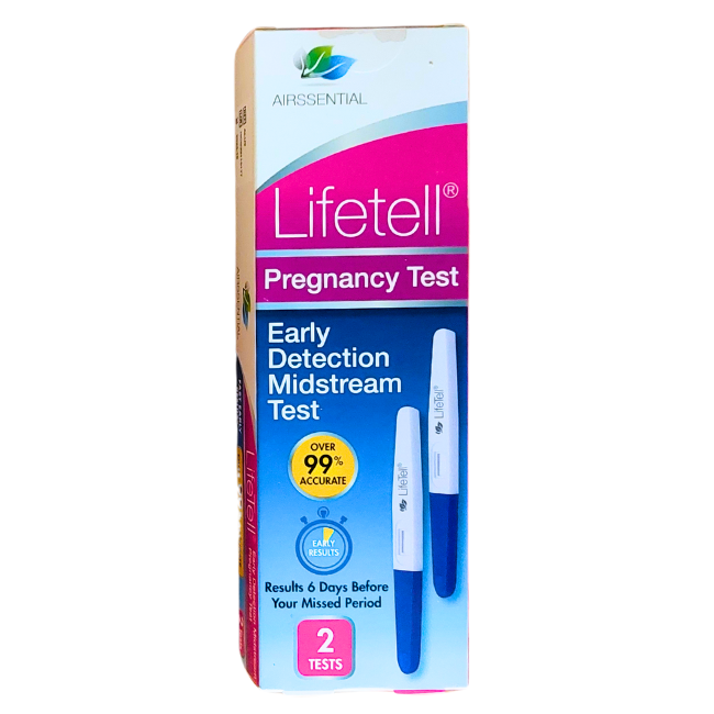 Lifetell Early Detection Pregnancy Test - Double Test