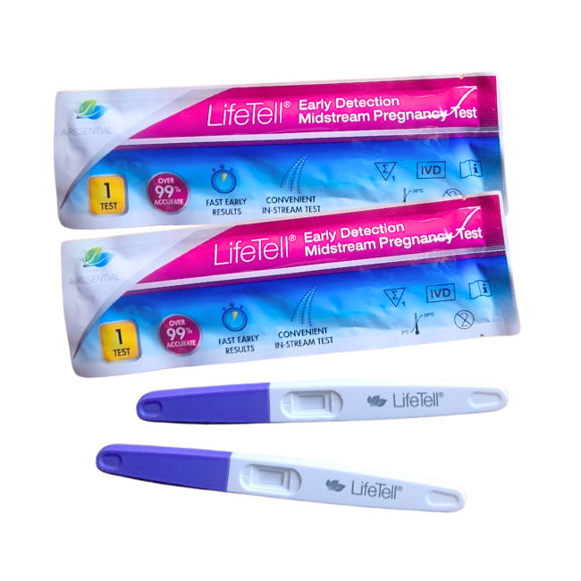Lifetell Early Detection Pregnancy Test - Double Test