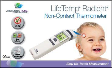 LifeTemp Radient Non Contact (Alternative is LifeTemp Non Contact) - Airssential Health Care