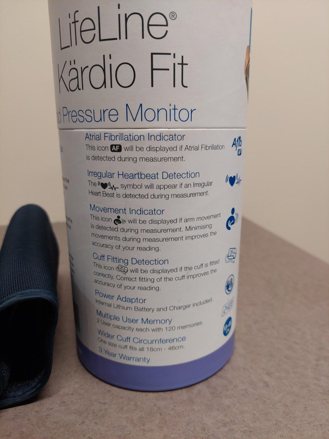 LifeLine Kärdio Fit Blood Pressure Monitor - Airssential Health Care